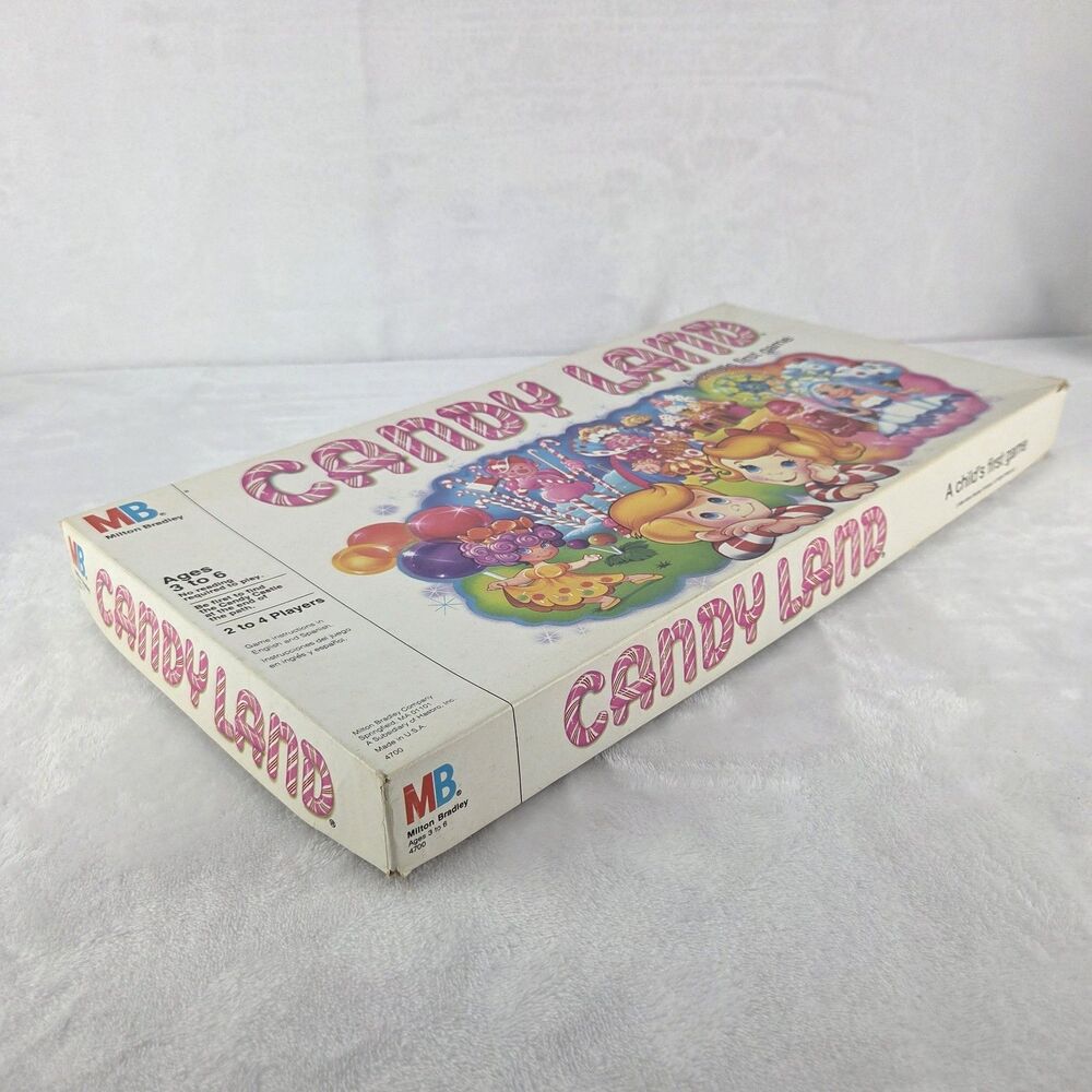 Vintage 1984 Candy Land Board Game Milton Bradley Complete Classic Family Game - Picture 7 of 8